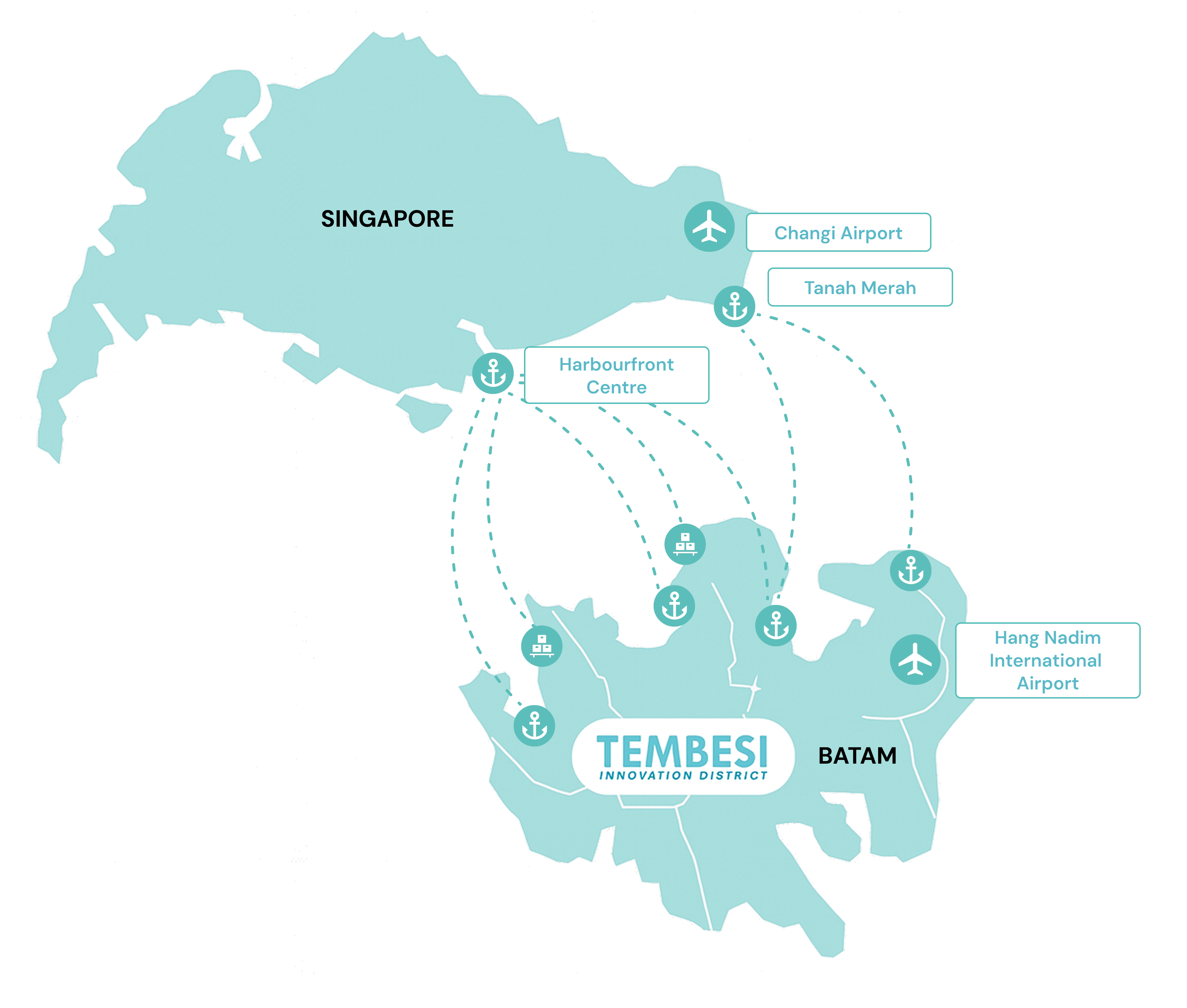 Batam Strategic Location Map